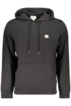 CALVIN KLEIN SWEATSHIRT PRETA DE HOMEM COM FECHO