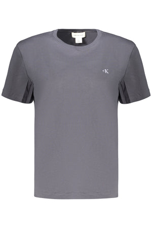 CALVIN KLEIN WOMEN'S SHORT-SLEEVE T-SHIRT GREY