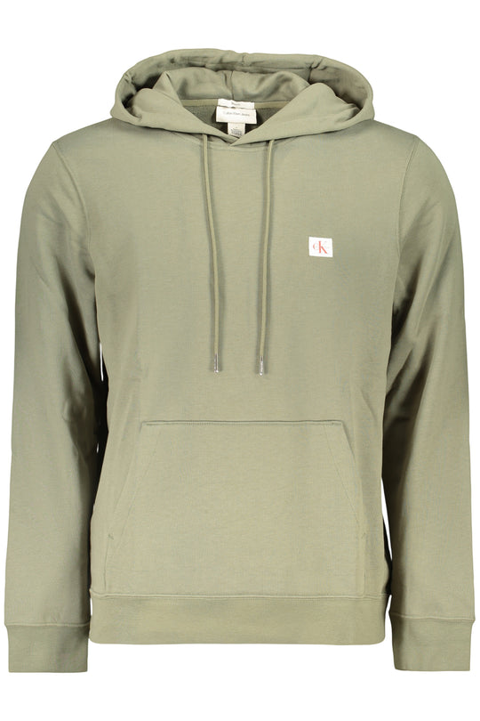 CALVIN KLEIN SWEATSHIRT DE HOMEM COM FECHO, VERDE