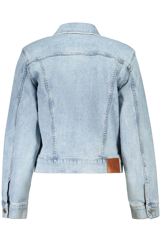 CALVIN KLEIN CASACO DE GANGA DE SENHORA, AZUL