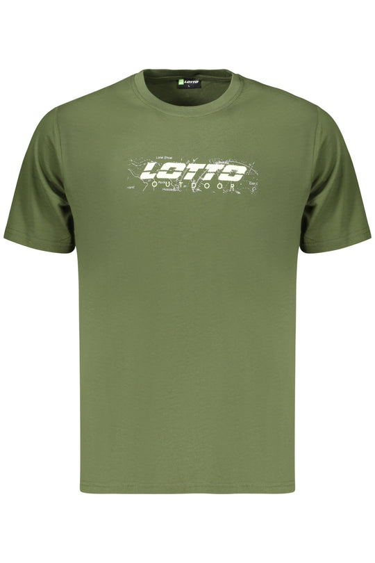 LOTTO T-SHIRT VERDE DE MANGA CURTA PARA HOMEM