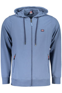 NORWAY 1963 MEN'S BLUE ZIP-UP SWEATSHIRT