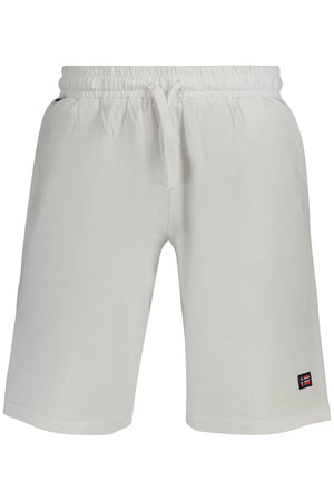 NORWAY 1963 MEN'S WHITE BERMUDA SHORTS
