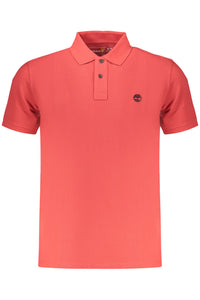 TIMBERLAND MEN'S SHORT-SLEEVE POLO SHIRT, RED